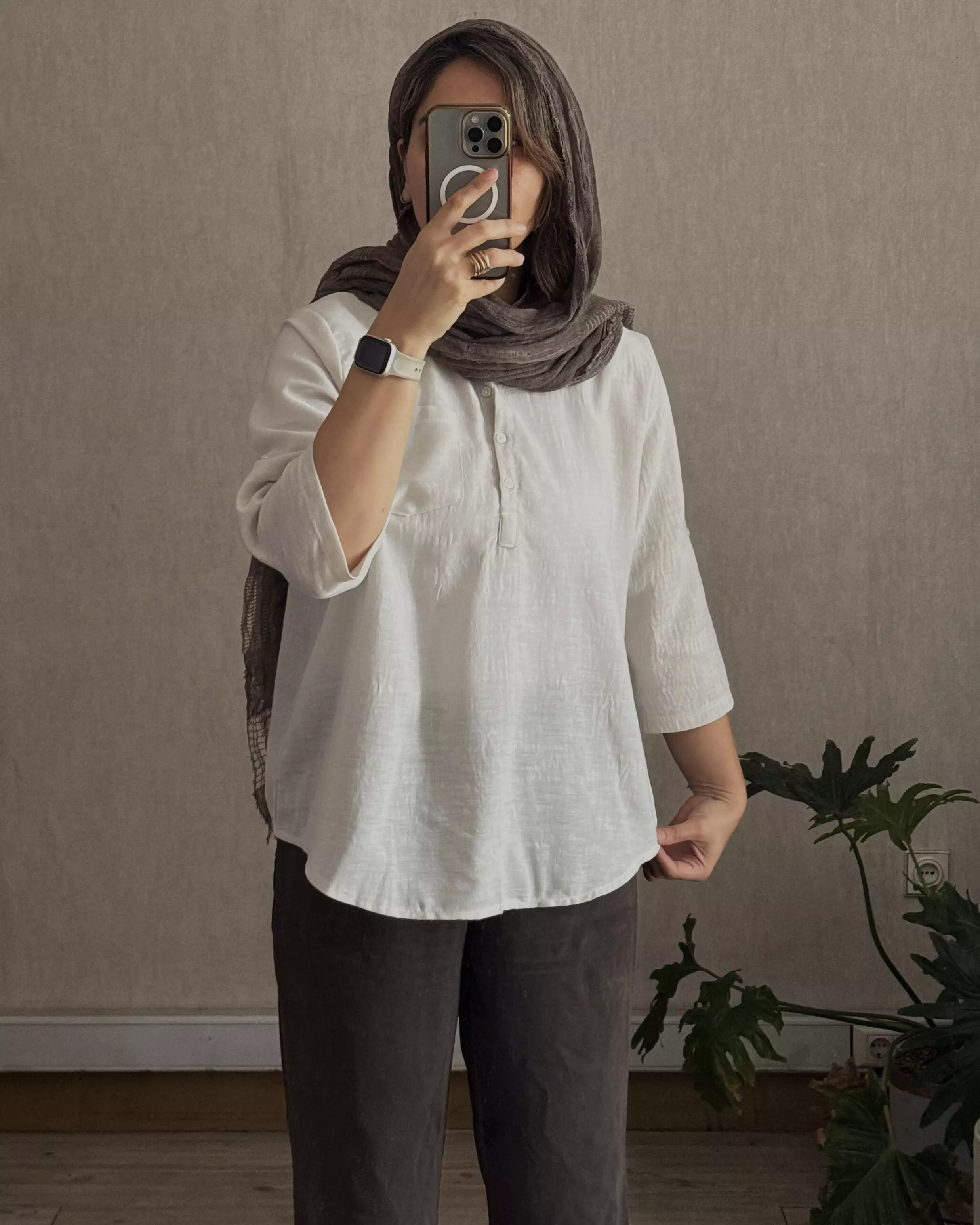 شومیز لینن ترک